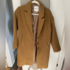 Madewell Bergen wool blend topcoat